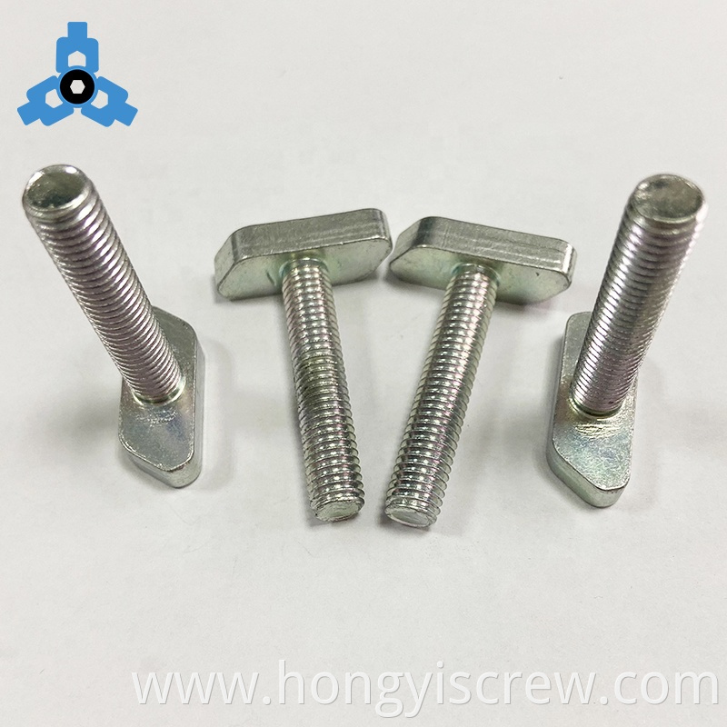 Cold Forging Square Hammer Head T-bolt Carbon Steel OEM Stock Support